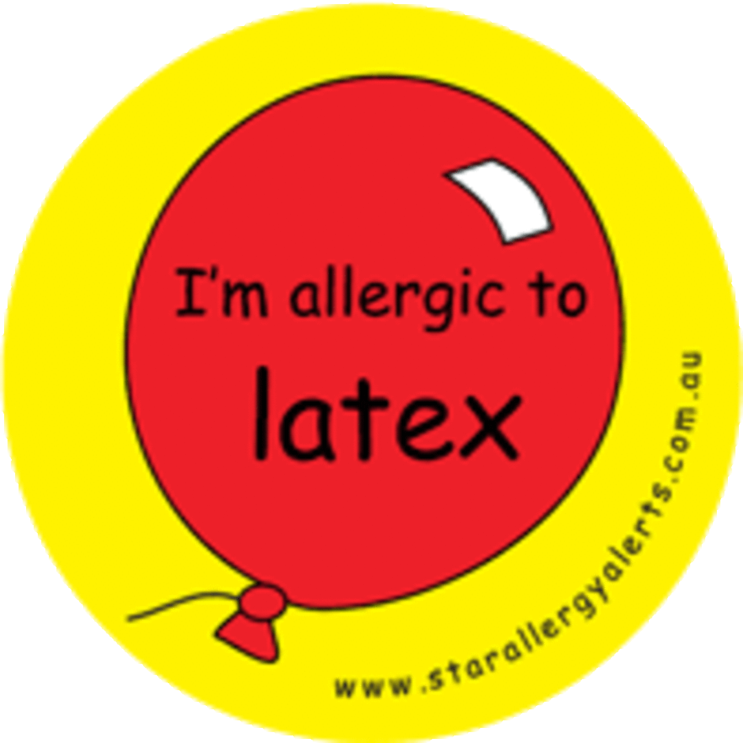 I'm Allergic to Latex Badge Pack image 0